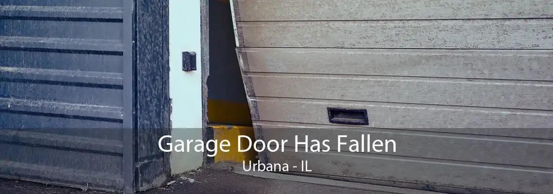 Garage Door Has Fallen Urbana - IL