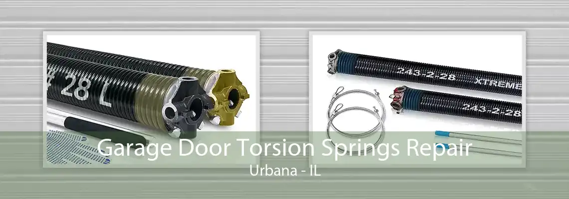 Garage Door Torsion Springs Repair Urbana - IL