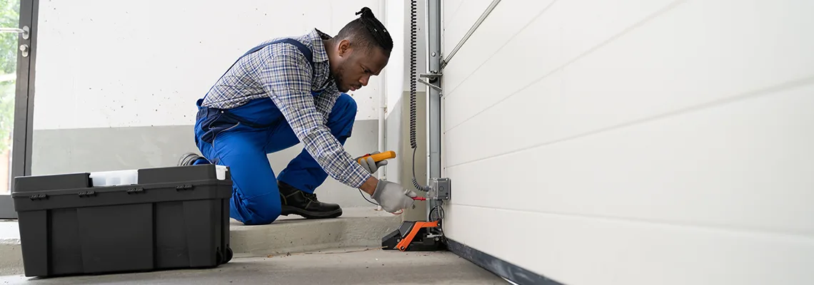 Repair Garage Door Not Closing But Light Flashing in Urbana, IL