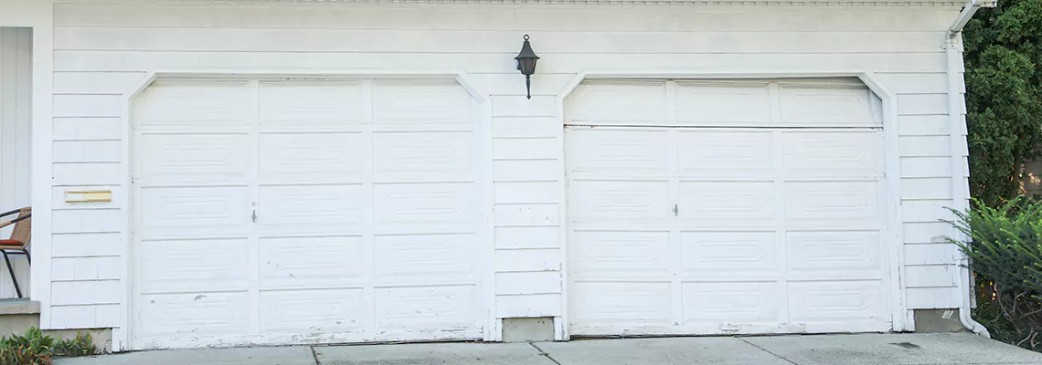 Roller Garage Door Dropped Down Replacement in Urbana, IL