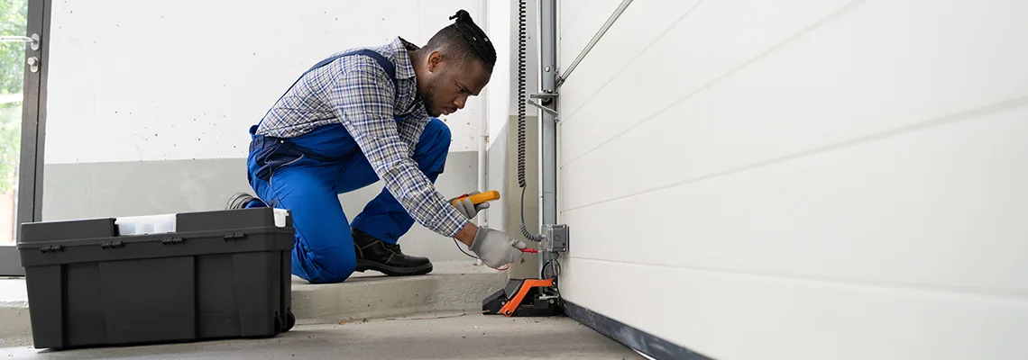 Garage Door Track Repair in Urbana, IL